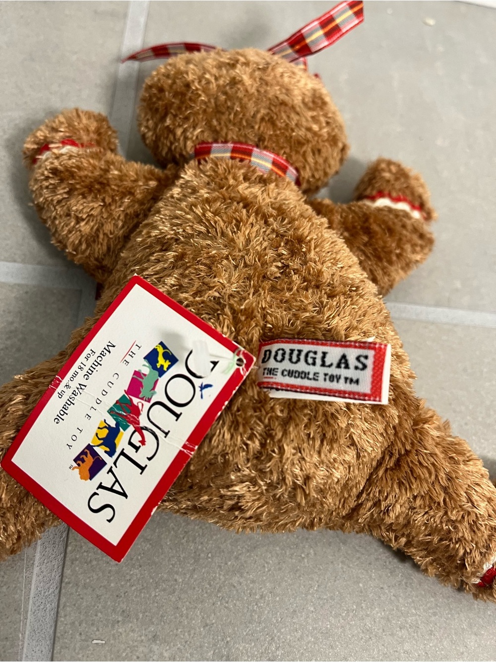 Brown Plush Teddy Bear - Soft Cuddle Toy Douglas